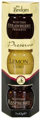 Džemy Mrs Bridges - 3 Mini Traditional Preserve Pack
