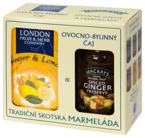 Skotská marmeláda + čaj - Limetka citron
